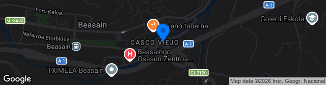 Map showing Estado Municipal de Loinaz