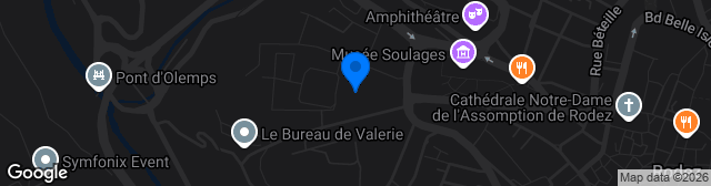 Map showing Stade Paul Lignon