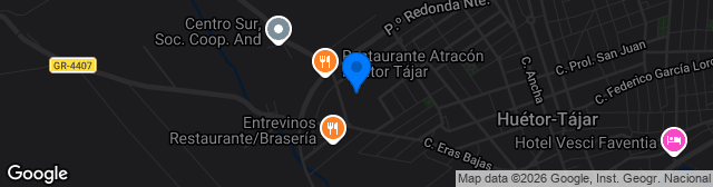 Map showing Estadio Municipal Miguel Moranto