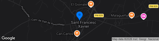 Map showing Estadio Municipal