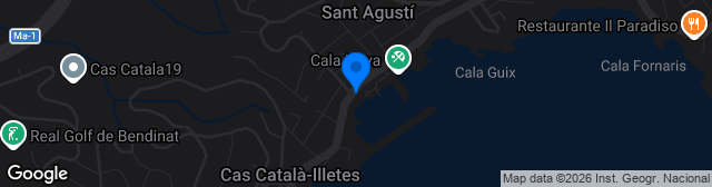 Map showing Estadi Son Bibiloni (Antonio Asensio)