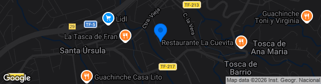 Map showing Estadio Argelio Tabares