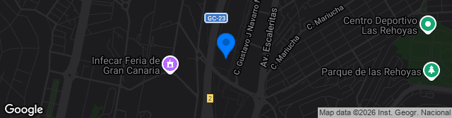 Map showing Estadio Alfonso Silva