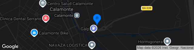 Map showing Municipal Calamonteño