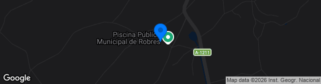 Map showing Estadio San Blas