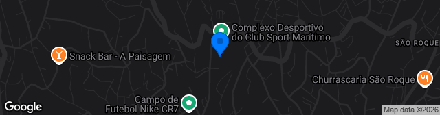 Map showing Campo da Imaculada Conceição