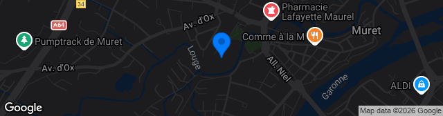 Map showing Stade Clément Ader