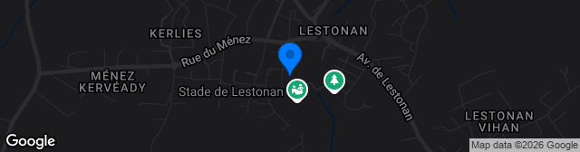 Map showing Stade Lestonan 1
