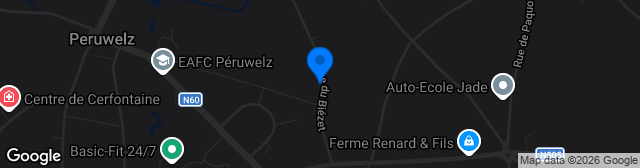 Map showing Stade de la Verte Chasse