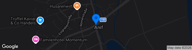 Map showing Sportzentrum Anif