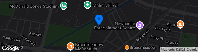Map showing Wanderers Oval