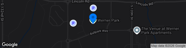 Map showing Werner Park