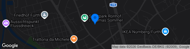 Map showing Sportpark Ronhof Thomas Sommer