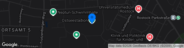 Map showing Ostseestadion