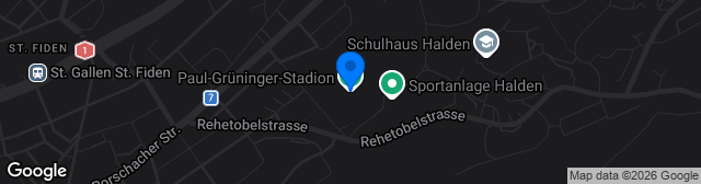 Map showing Paul-Grüninger-Stadion