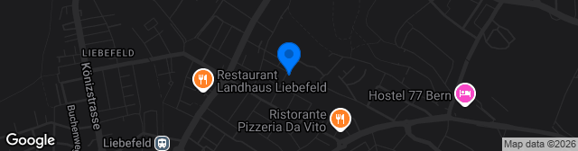 Map showing Sportplatz Liebefeld-Hessgut