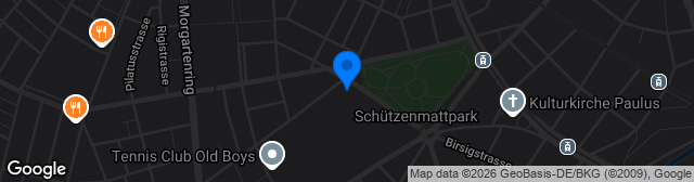 Map showing Stadion Schützenmatte