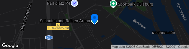 Map showing Schauinsland-Reisen-Arena