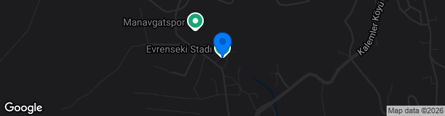Map showing Evrenseki Stadı