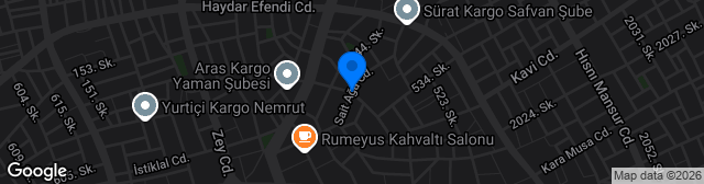 Map showing Adıyaman Atatürk Stadyumu