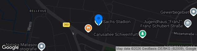 Map showing Willy-Sachs-Stadion