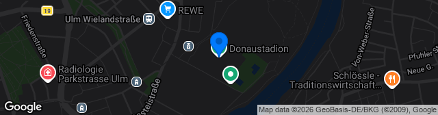 Map showing Donaustadion