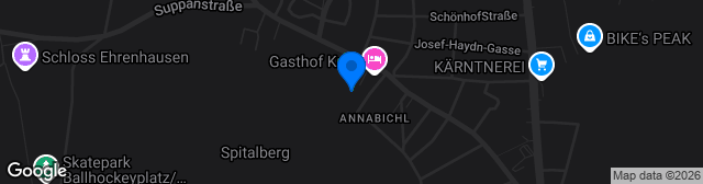 Map showing Sportplatz Annabichler SV