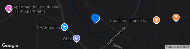 Map showing Thermenstadion Stegersbach