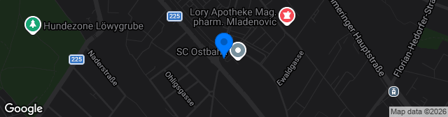 Map showing Ostbahn-XI-Platz