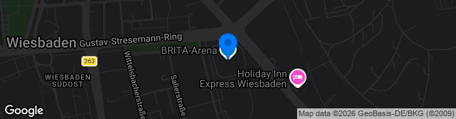 Map showing BRITA-Arena