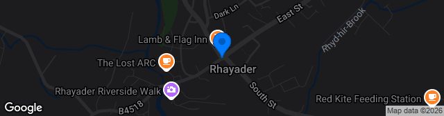 Map showing The Weirglodd