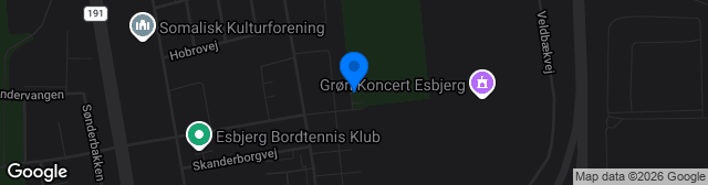 Map showing Skibhøj Anlæg