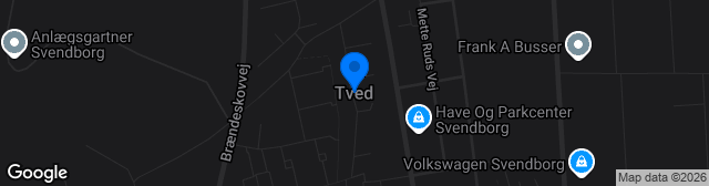 Map showing Tved Stadion