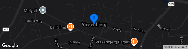 Map showing Vissenbjerg Stadion