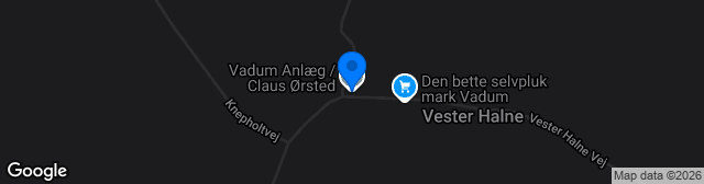 Map showing AaB's Anlæg