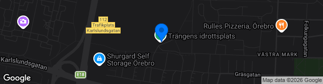 Map showing Trängens IP