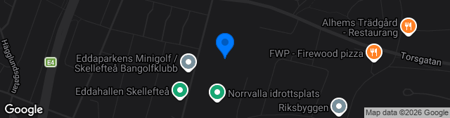 Map showing Electrolux Home Arena