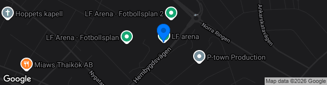 Map showing LF Arena