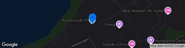 Map showing Rosenlunds IP