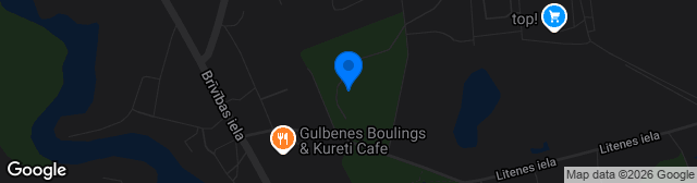 Map showing Gulbenes pilsētas stadions
