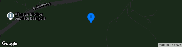 Map showing Vilnios naujoji aikste