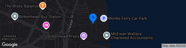 Map showing Kirklands Stadium
