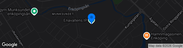 Map showing Enavallen