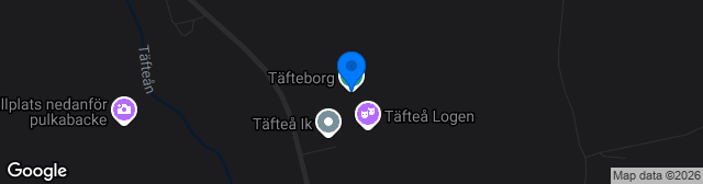 Map showing Täfteborg