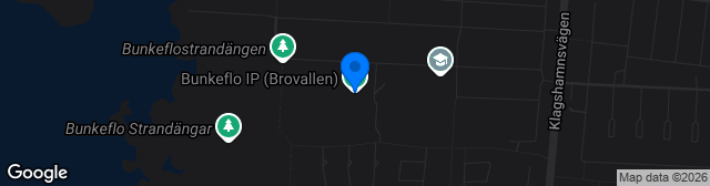 Map showing Bunkeflo IP