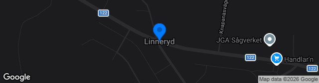 Map showing Linneryds IP
