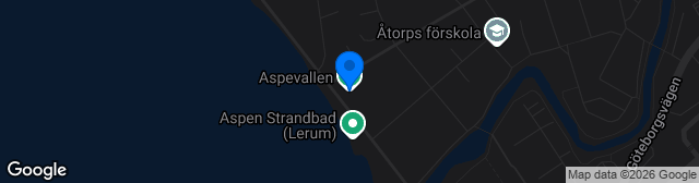 Map showing Aspevallen