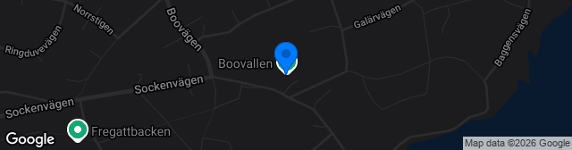 Map showing Boovallen 1