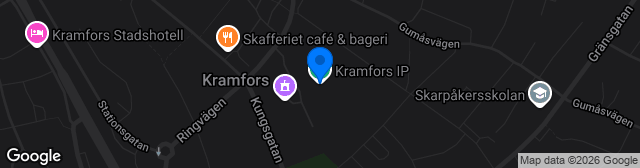Map showing Kramfors IP A-plan
