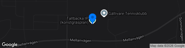 Map showing Tallbacka IP